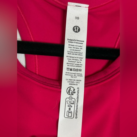 Lululemon Align Waist Length Racerback - Picture 6 of 6